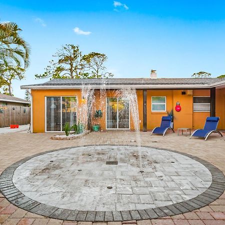 Coastal Villa W Amazing Courtyard - Splash Pad! Sarasota Exterior foto